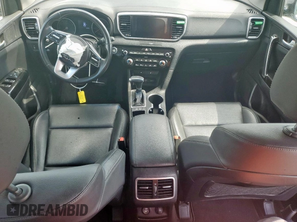 2020 Kia Sportage EX with VIN KNDPN3AC7L7720837, listed as a Copart auction lot 62964845 with 51,602 mi miles and Clean title. Bid and sale history available at DreamBid. Image 8.