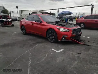 2020 Infiniti Q50 RED SPORT 400 with VIN JN1FV7AP3LM630210, listed as a Copart auction lot 41796535 with NaN miles and Salvage Title. Bid and sale history available at carsss.com. Image 11.