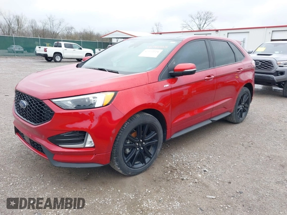 2020 Ford Edge SEL z VIN 2FMPK3J94LBB54068, wystawiony jako IAAI lot #41912225 z przebiegiem 83 528 mil mil oraz . Historia ofert i sprzedaży dostępna na DreamBid. Obrazek 2.