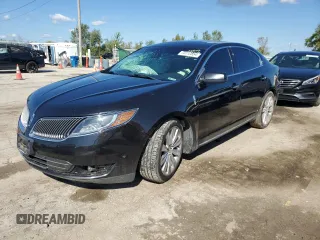 2013 Lincoln MKS EcoBoost with VIN 1LNHL9FT9DG612206, listed as a Copart auction lot 73112854 with 0 mi miles and Salvage Title. Bid and sale history available at carsss.com. Image 1.