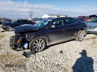 2014 Buick LaCrosse Leather with VIN 1G4GB5G33EF216947, listed as a Copart auction lot 46316335 with 75,324 mi miles and Salvage Title. Bid and sale history available at carsss.com. Image 1.