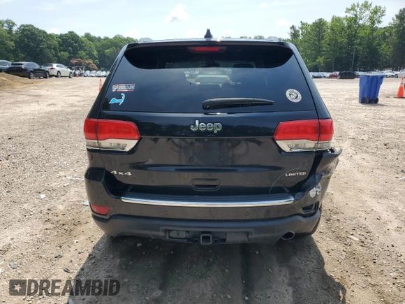 2019 Jeep Grand Cherokee Limited with VIN 1C4RJFBG5KC640076, listed as a Copart auction lot 60709855 with 150,636 mi miles and Salvage title. Bid and sale history available at DreamBid. Image 6.