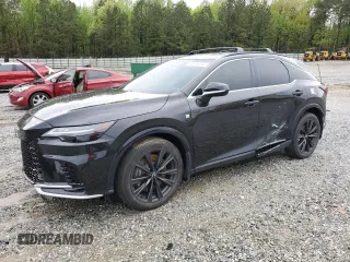 2023 Lexus RX 350 with VIN 2T2BAMCA7PC004804, listed as a Copart auction lot 51845555 with 24,797 mi miles and Salvage Title. Bid and sale history available at DreamBid. Image 1.