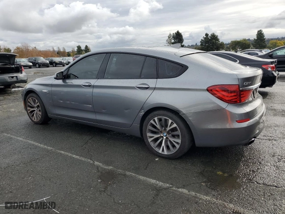 2010 BMW 5 Series Gran Turismo 550i with VIN WBASN4C59AC208688, listed as a Copart auction lot 82434784 with 120,478 mi miles and Salvage Title. Bid and sale history available at carsss.com. Image 2.
