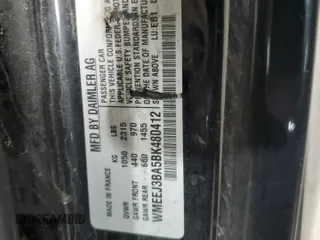 2011 Smart fortwo Pure с VIN WMEEJ3BA5BK480412, выставлен на аукционе Copart как лот 87023194 с пробегом 70 496 миль миль и Списание • Salvage title. История ставок и продаж доступна на DreamBid. Изображение 13.