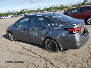 2021 Nissan Versa S with VIN 3N1CN8DVXML907398, listed as a Copart auction lot 57648135 with 131,777 mi miles and Salvage title. Bid and sale history available at DreamBid. Image 2.