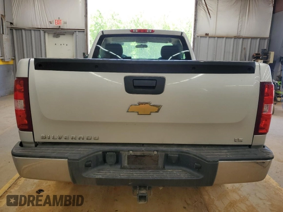 2011 Chevrolet Silverado 1500 Work Truck with VIN 1GCNKPEX7BZ386509, listed as a Copart auction lot 52483855 with 199,100 mi miles and Salvage Title. Bid and sale history available at DreamBid. Image 6.