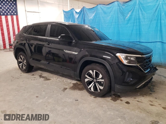 2024 Volkswagen Atlas SE with VIN 1V2LE2CA9RC248451, listed as a Copart auction lot 45288595 with 14,541 mi miles and Clean title. Bid and sale history available at DreamBid. Image 4.