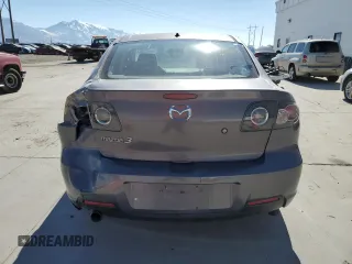 2008 Mazda 3 i Sport with VIN JM1BK12F281101816, listed as a Copart auction lot 47500805 with 288,378 mi miles and Salvage Title. Bid and sale history available at DreamBid. Image 6.