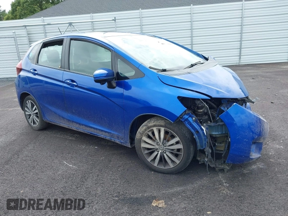 2015 Honda Fit EX-L with VIN 3HGGK5H85FM756706, listed as a IAAI auction lot 42220287 with Not provided miles and . Bid and sale history available at DreamBid. Image 1.