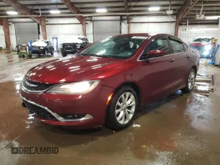 2015 Chrysler 200 C with VIN 1C3CCCCG8FN678820, listed as a Copart auction lot 45041235 with 140,630 mi miles and Clean Title. Bid and sale history available at carsss.com. Image 1.