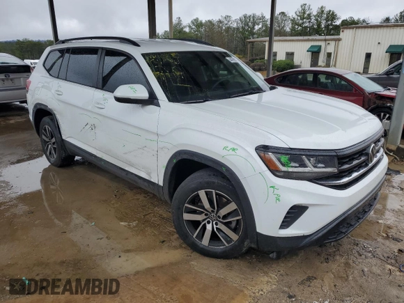 2022 Volkswagen Atlas SE with VIN 1V2DP2CA4NC530067, listed as a Copart auction lot 44769965 with 116,823 mi miles and Salvage title. Bid and sale history available at DreamBid. Image 4.