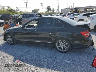2014 Mercedes-Benz C 250 Sport with VIN WDDGF4HB4EA940397, listed as a Copart auction lot 48552465 with 132,003 mi miles and Salvage title. Bid and sale history available at DreamBid. Image 2.