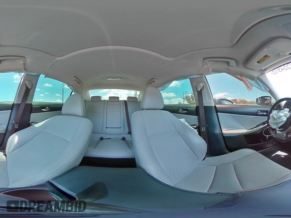 2016 Lexus IS 350 with VIN JTHBE1D20G5026301, listed as a Copart auction lot 57554915 with 76,974 mi miles and Salvage title. Bid and sale history available at DreamBid. Image 14.