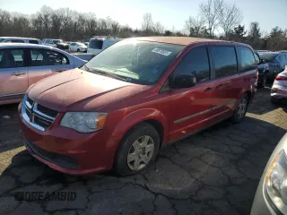 2013 Dodge Grand Caravan SE with VIN 2C4RDGBG3DR561545, listed as a Copart auction lot 48870525 with Not Provided miles and Clean Title. Bid and sale history available at DreamBid. Image 1.