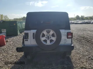 2018 Jeep Wrangler Sport with VIN 1C4GJXAG2JW276226, listed as a Copart auction lot 69206524 with 45,030 mi miles and Salvage Title. Bid and sale history available at DreamBid. Image 6.