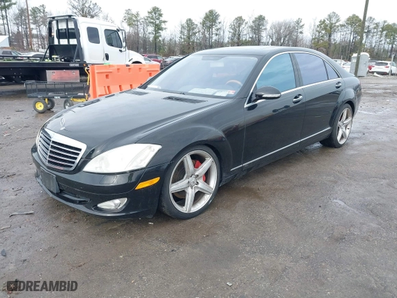 2009 Mercedes-Benz S-Class 5.5L V8 with VIN WDDNG86XX9A262951, listed as a IAAI auction lot 41457411 with 78,770 mi miles. Bid and sale history available at carsss.com. Image 16.