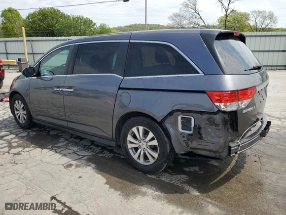 2016 Honda Odyssey SE with VIN 5FNRL5H38GB078189, listed as a Copart auction lot 52321365 with 94,662 mi miles and Salvage Title. Bid and sale history available at carsss.com. Image 2.