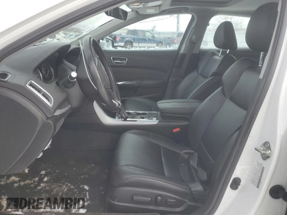 2019 Acura TLX with VIN 19UUB1F39KA001889, listed as a Copart auction lot 89307295 with 65,647 mi miles and Salvage Title. Bid and sale history available at carsss.com. Image 7.