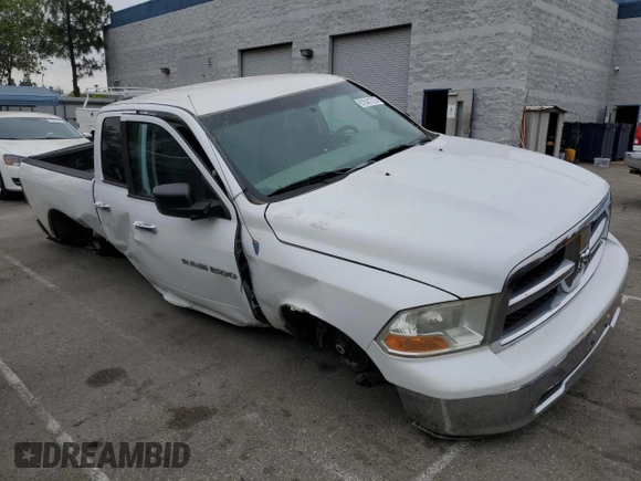 2011 Ram 1500 SLT with VIN 1D7RB1GP0BS672907, listed as a Copart auction lot 61641725 with 130,826 mi miles and Salvage title. Bid and sale history available at DreamBid. Image 4.