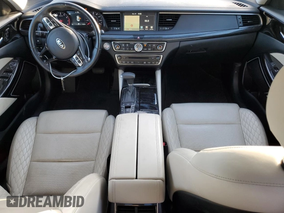 2017 Kia Cadenza Premium with VIN KNALC4J1XH5069485, listed as a Copart auction lot 81542584 with 76,134 mi miles and Salvage Title. Bid and sale history available at carsss.com. Image 8.