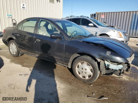 2002 Saturn SL with VIN 1G8ZH52802Z105078, listed as a Copart auction lot 78081654 with 0 mi miles and Non Repairable. Bid and sale history available at carsss.com. Image 4.