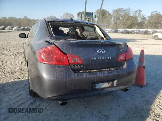 2011 Infiniti G25 x with VIN JN1DV6AR8BM654374, listed as a Copart auction lot 75913834 with Not provided miles and Salvage title. Bid and sale history available at DreamBid. Image 6.