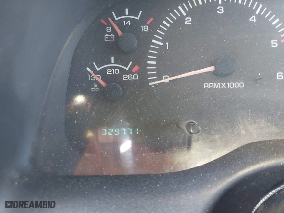 1999 Dodge Ram 1500 with VIN 1B7HC13Y1XJ558929, listed as a IAAI auction lot 41966296 with 329,771 mi miles. Bid and sale history available at carsss.com. Image 7.