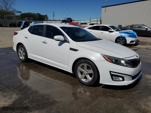 2015 Kia Optima LX with VIN 5XXGM4A77FG507006, listed as a Copart auction lot 48728275 with 84,807 mi miles and Salvage Title. Bid and sale history available at carsss.com. Image 4.