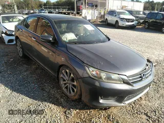 2013 Honda Accord Sport with VIN 1HGCR2F50DA094514, listed as a IAAI auction lot 35109256 with 78,728 mi miles and . Bid and sale history available at DreamBid. Image 1.