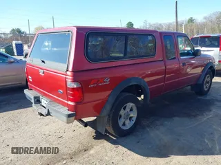 2004 Ford Ranger XL Fleet with VIN 1FTZR45E04PB30477, listed as a IAAI auction lot 42053429 with 217,812 mi miles. Bid and sale history available at carsss.com. Image 4.