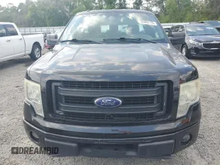 2013 Ford F-150 XL with VIN 1FTMF1CF8DKD40156, listed as a Copart auction lot 50408735 with 120,437 mi miles and Salvage title. Bid and sale history available at DreamBid. Image 5.