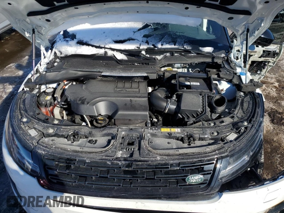 2024 Land Rover Range Rover Evoque Dynamic SE z VIN SALZL2FXXRH237505, wystawiony jako Copart lot #46254085 z przebiegiem 8 966 mil mil oraz Szkoda całkowita • Salvage title. Historia ofert i sprzedaży dostępna na DreamBid. Obrazek 11.