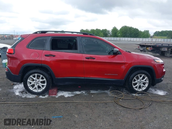 2016 Jeep Cherokee Sport with VIN 1C4PJLAB9GW302925, listed as a IAAI auction lot 42206944 with 133,950 mi miles and . Bid and sale history available at DreamBid. Image 14.