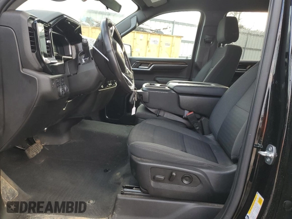 2022 Chevrolet Silverado 1500 LT with VIN 1GCUDDET1NZ500770, listed as a Copart auction lot 83409444 with 48,907 mi miles and Salvage Title. Bid and sale history available at DreamBid. Image 7.