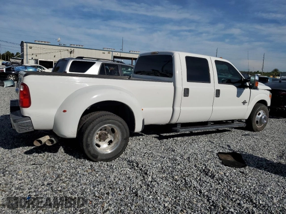 2015 Ford F-350 Lariat with VIN 1FT8W3CT0FEA68755, listed as a Copart auction lot 62486445 with 222,990 mi miles and Salvage title. Bid and sale history available at DreamBid. Image 3.