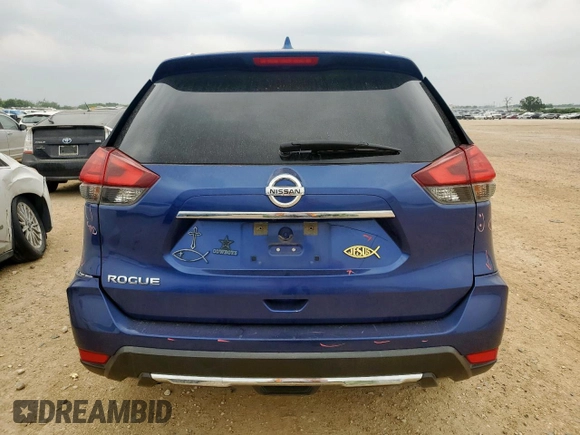 2017 Nissan Rogue SV with VIN KNMAT2MT4HP542121, listed as a Copart auction lot 57166995 with 83,850 mi miles and Clean title. Bid and sale history available at DreamBid. Image 6.
