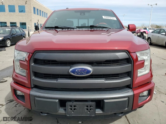 2015 Ford F-150 XLT w/HD Payload Pkg with VIN 1FTFW1EG1FKE40407, listed as a Copart auction lot 49809255 with 130,799 mi miles and Salvage Title. Bid and sale history available at carsss.com. Image 5.