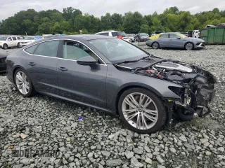 2019 Audi A7 Premium Plus with VIN WAUU2AF22KN031814, listed as a Copart auction lot 66611834 with 37,315 mi miles and Salvage Title. Bid and sale history available at carsss.com. Image 4.