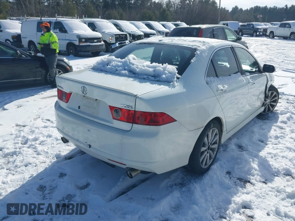2007 Acura TSX Navi with VIN JH4CL96927C019316, listed as a IAAI auction lot 41480458 with 205,646 mi miles and . Bid and sale history available at DreamBid. Image 4.