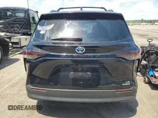 2023 Toyota Sienna LE with VIN 5TDKRKEC3PS153363, listed as a Copart auction lot 61843745 with 36,575 mi miles and Salvage title. Bid and sale history available at DreamBid. Image 6.