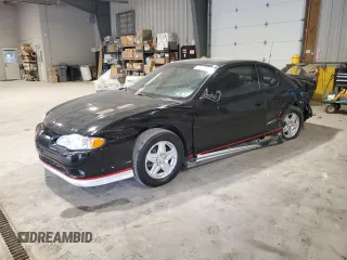 2002 Chevrolet Monte Carlo SS with VIN 2G1WX15KX29213920, listed as a Copart auction lot 72427084 with 104,612 mi miles and Salvage Title. Bid and sale history available at carsss.com. Image 1.
