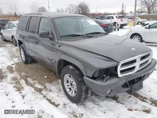 2002 Dodge Durango Sport with VIN 1B4HR38N82F125755, listed as a IAAI auction lot 41349770 with 183,922 mi miles. Bid and sale history available at carsss.com. Image 1.