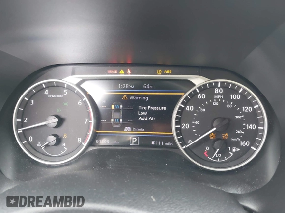 2020 Nissan Sentra SR z VIN 3N1AB8DV6LY228861, wystawiony jako IAAI lot #42225193 z przebiegiem 91 399 mil mil oraz . Historia ofert i sprzedaży dostępna na DreamBid. Obrazek 7.