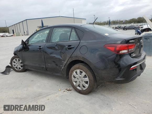 2021 Kia Rio LX with VIN 3KPA24AD1ME379529, listed as a Copart auction lot 45777695 with 40,985 mi miles and Non Repairable. Bid and sale history available at carsss.com. Image 2.