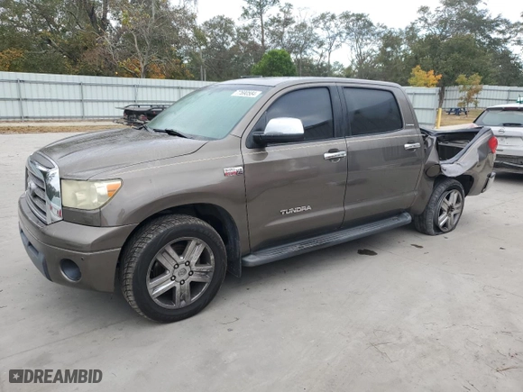 2007 Toyota Tundra LTD with VIN 5TBEV58137S457418, listed as a Copart auction lot 77690584 with 233,237 mi miles and Salvage Title. Bid and sale history available at carsss.com. Image 1.