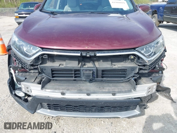 2019 Honda CR-V EX-L with VIN 7FARW2H89KE051792, listed as a IAAI auction lot 41988899 with 75,932 mi miles and . Bid and sale history available at carsss.com. Image 18.