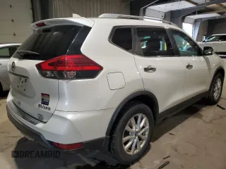 2017 Nissan Rogue SV with VIN KNMAT2MV9HP528295, listed as a Copart auction lot 63318355 with 130,536 mi miles and Salvage title. Bid and sale history available at DreamBid. Image 3.