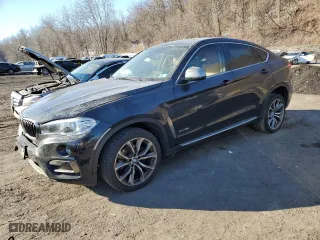 2015 BMW X6 xDrive35i with VIN 5UXKU2C56F0F96211, listed as a Copart auction lot 41745925 with 51,993 mi miles and Non Repairable. Bid and sale history available at carsss.com. Image 1.