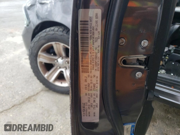 2017 Ram 1500 Sport with VIN 1C6RR6MT1HS637457, listed as a Copart auction lot 56231025 with 62,868 mi miles and Salvage title. Bid and sale history available at DreamBid. Image 12.